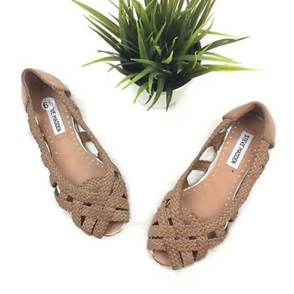 steve madden basket weave shoes